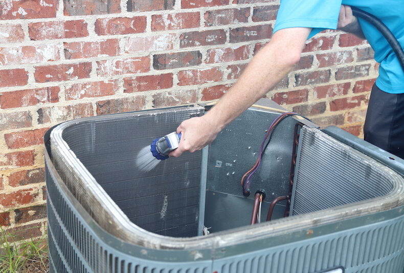 cleaning hvac