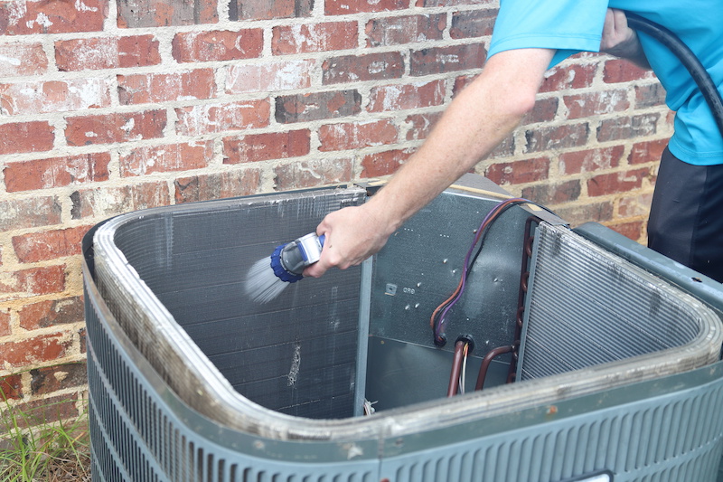 cleaning hvac